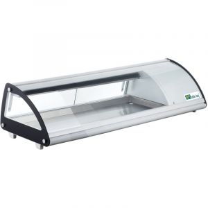 Vitrine R&eacute;frig&eacute;r&eacute;e &agrave; Poser Portes Coulissantes GN 1/3 - L 1131 &agrave; 1483 mm - AFI Collin Lucy