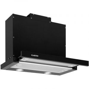 Mariana 60 - hotte tiroir télescopique 60cm - extraction 500 m³/h - éclairage led - 3 vitesses - noir - Klarstein