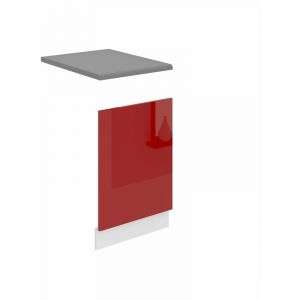 Belini - Habillage de Porte Lave Vaisselle PO45 Meuble Lave Vaisselle avec Plan de Travail i Accessoire pour Lave-Vaisselle Cuisine - Teille: 1,6 x