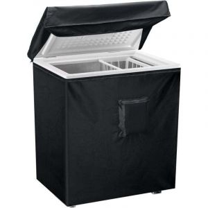 Housse pour Cong&eacute;lateur Coffre, Housse De Protection Imperm&eacute;able Pour Cong&eacute;lateur Armoire,avec couvercle sup&eacute;rieur pour ouverture, poche &agrave; fermeture