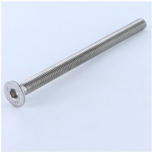 Vis Express - Vis métaux Inox A2 fhc tête fraisée empreinte hexagonale creuse Clé de 4 HC4 M6X90 Filetage total-10 pièces