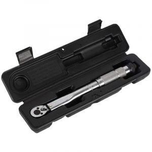 Ymyny - Clé dynamométrique 1/4 voiture 5-25 Nm changement de pneu vélo moto vélo clé dynamométrique outil de réparation clé à cliquet avec étui