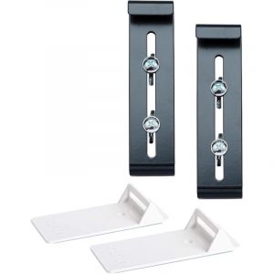 Plastia Fixpot Accroche Jardini&egrave;re Invisible et Robuste - Support Balconni&egrave;re pour Tous Les Rebords de Fen&ecirc;tre, 2 pcs Anthracite