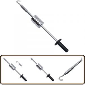 Marteau &agrave; inertie avec crochet 65 cm Acier au carbone - Marteau &Agrave; Inertie - Outil De R&eacute;paration Auto - Retrait Des Bosses - Carrossier - Atelier