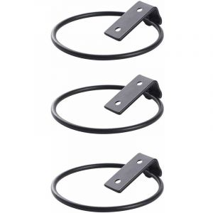 Lot de 3 Supports Muraux pour Pot de Fleurs en M&eacute;tal Crochet pour Pot de Fleur Support de jardini&egrave;re Fleur Planteur Plateau Stand pour int&eacute;rieur et