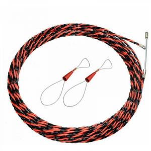 Aiguille Electricien 50M Tire Fil Electrique 5mm Diamètre Aiguille Tire Fil, rétractable d'installation.. Debuns