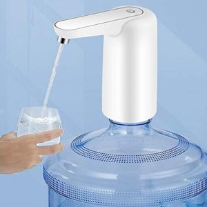 Distributeur d'eau &eacute;lectrique universel - Chargement USB - Pompe pour bouteille d'eau potable de 2 &agrave; 5 gallons - Id&eacute;al pour l'activit&eacute; en int&eacute;rieur
