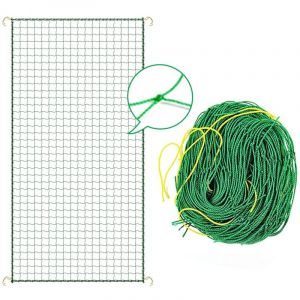 Filet à Plantes Grimpantes 1.8 5M Treillis Jardin Filet Support Plante Grimpante Filet PotagerTreillis Jardin Filet avec Grande Mailles Filet à Ramer