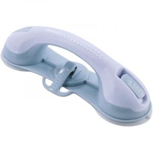 Poign&eacute;e de douche 1pc Poign&eacute;e de s&eacute;curit&eacute; pour salle de bains Poign&eacute;e &agrave; ventouse Poign&eacute;e de baignoire en plastique Ventouse Poign&eacute;e de douche avec 3