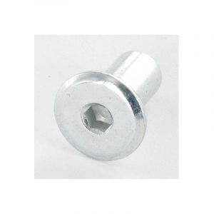 Vis Express - Combifix Ecrou relieur Tête plate Diamètre de tête: 15 Diamètre du corps 9 Longueur sous tête 15 M6 Clé de 4 HC4-500 pièces