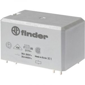 Finder 66.22.8.230.1000 Relais pour circuits imprimés 230 V/AC 30 A 2 inverseurs (RT) 1 pc(s) A909583