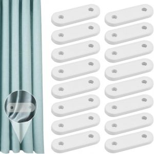 16 Pi&egrave;ces Poids Plomb pour Rideaux, 28g Plomb Rideau, Poids Rideau Douche, Poids de Rideau de Douche, Poids de Rideau, Poids pour Rideaux, Plomb