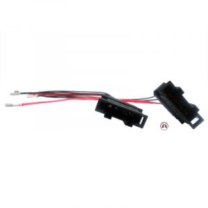 2 Cables adaptateurs haut-parleur AHP13 compatible avec Seat vw 98-05