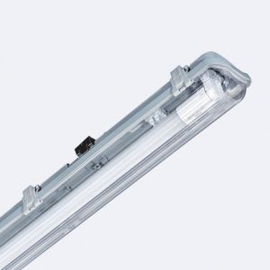 Ledkia - R&eacute;glette &Eacute;tanche 150cm IP65 avec Tube led Cristal 22W 140lm/W 4000K Blanc neutre
