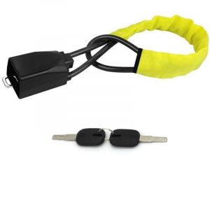 Antivol Voiture Volant - Canne Antivol Voiture Volant,Anti Vol Auto S&eacute;curit&eacute;,Verrouillage Universel Antivol du Volant en Acier Inoxydable Avec 2 Cl&eacute;s