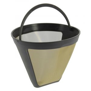 Filtre à café permanent or T4 10-15 tasses pour Cafetière 14120/1 pour Cafetière - Expresso broyeur