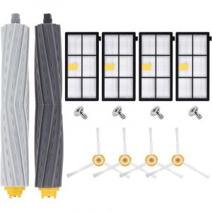 Kit de pi&egrave;ces de rechange et d'accessoires pour aspirateur iRobot Roomba s&eacute;ries 800 et 900 : 860, 865, 866, 870, 871, 875, 876, 880, 886, 896, 960,