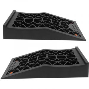 Rampes de service pour voitures &agrave; profil bas, levage de 6,2 cm (2,44 po), rampes robustes pour pneus, pour l'entretien et le levage s&eacute;curitaire des