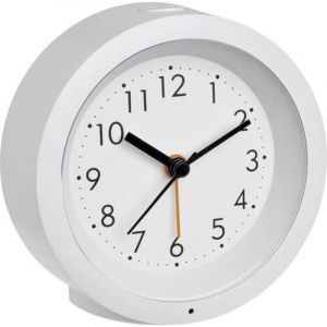 TFA Dostmann 60.1029.02 &agrave; quartz R&eacute;veil blanc Heures de r&eacute;veil 1 m&eacute;canisme d'horloge silencieux V790062