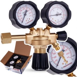 R&eacute;ducteur pour bouteille de gaz Argon CO2 m&eacute;lange Mig Mag Tig Valve