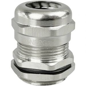 Tru Components - TC-10302884 Presse-étoupe PG16 laiton (nickelé) métal 1 pc(s)