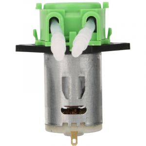 TONYSA 12V 3 5 Pompe de dosage T&ecirc;te de tube p&eacute;ristaltique DIY pour l'analyse chimique du laboratoire d'aquarium (vert)