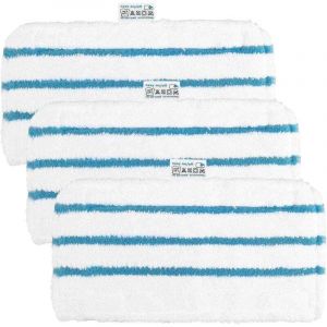 3 Lingettes pour Black et Decker Balais Vapeur FSMP20 Steam Mop pour Black Decker FSM1630, FSM1616, FSMH13E5, FSM1321, FSM1605