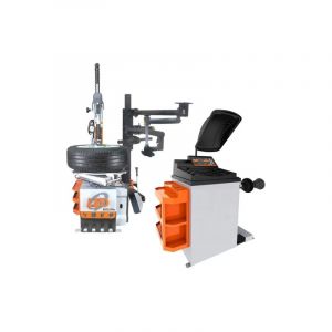 Machine à pneu 220V + Bras assistant + Équilibreuse automatique LEO