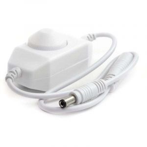 DC 12V-24V 3A LED Strip Dimmer Switch Contr&ocirc;leur Gradateur Bande LED SMD Gradateur Rotatif Ruban LED COB Commutateur Variateur Dimmable 5,5mm x 2,1mm