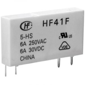 HF41F/024-ZST Relais pour circuits imprim&eacute;s 24 v/dc 6 a 1 inverseur (rt) 1 pc(s) S74321 - Hongfa