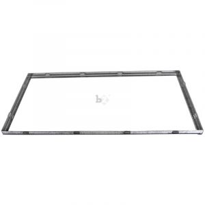 Cadre pour grille caillebotis norm galvanis&eacute; 400x700x20mm