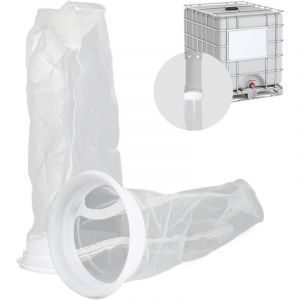 2 Pi&egrave;ces Filtre Cuve 1000L Eau de Pluie, 25cm filtre &agrave; Couvercle IBC Filtre &agrave; Eau de Pluie IBC Filter Lavable Filtre de Couvercle en Nylon 200 mesh