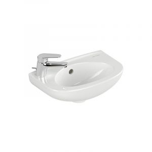 Villeroy&boch - Lave-mains newo rond 400x145x255 mm trou robinet &agrave; gauche