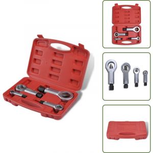 Vidaxl - Lot de casse-&eacute;crous 4 pi&egrave;ces - Casse-&eacute;crous - Outil M&eacute;canique - Outils &agrave; Main - Kit D'outils - &Eacute;crou Bloqu&eacute;