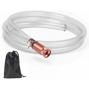 Tuyau Siphon Pompe Manuelle pour Carburant Essence Gasoil Eau Shaker Siphon Transf&eacute;rer Le Liquid Siphon Auto amor&ccedil;ant Tuyau de pompage Automatique