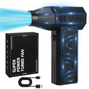 Souffleur d'air comprimé 100 000 tr/min pour le nettoyage, mini souffleur d'air sans fil rechargeable à vitesse continue, pulvérisateur d'air