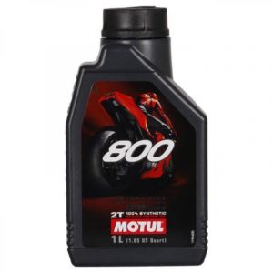 Huile 2T Motul 800 FACTORY LINE ROAD RACING 1L pour moto