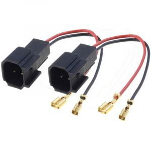 Adnauto - 2 cables haut parleur compatible avec Ford Fiesta Focus Ka Mondeo Opel Astra Insignia