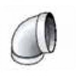 Coude pvc 90° pour cetd - ø 200 mm - ariston 3208075