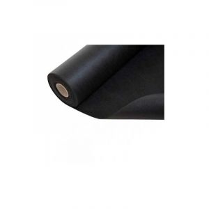 16 m² - Feutre Géotextile Noir / Toile anti-racine 50 g / m² de dimensions 1.6m x 10m