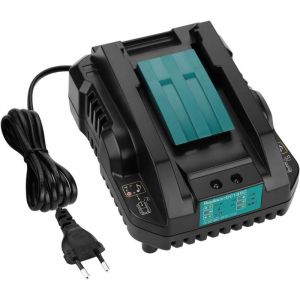 14,4V-18V 3A Chargeur de Rechange pour Makita Chargeur 18V DC18RC DC18RD pour Makita Batterie 18V BL1850 BL1840 BL1830 BL1430 BL1415
