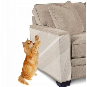 FILM DE PROTECTION ANTI-GRIFFES POUR CANAP&Eacute; FAUTEUILS Griffoir pour chat XL