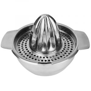 Presse Agrume Manuel Presse Orange Inox Presse Citron Orange Juicer Lavable au Lave-Vaisselle pour Oranges Citrons Limes