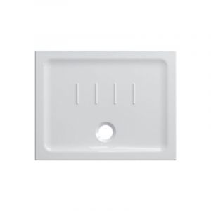 Ceramica Globo - Receveur de douche en céramique 90x70 cm Globo Docciaviva série H4.5 DV4090BI Blanc - Céramique