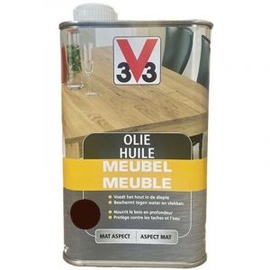 V33 - Huile Meuble Eb&egrave;ne 0,5 l