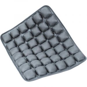 Coussin Orthop&eacute;dique de Si&egrave;ge Gonflable pour, Soulage Les douleurs du Coccyx, la Pression, Coussin Anti Escarres,Gonflable/Injection d'eau, Gris H802