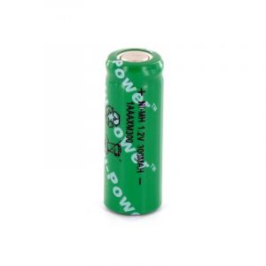 Accu Yuasa 2/3AAA 1.2V 300mAh NiMh 1AAAXM300 + cosses &agrave; souder