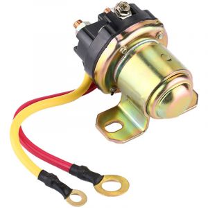 Le relais de sol&eacute;node de d&eacute;marreur de relais de d&eacute;marreur convient &agrave; tous les d&eacute;marreurs 12-24V domestiques et import&eacute;s