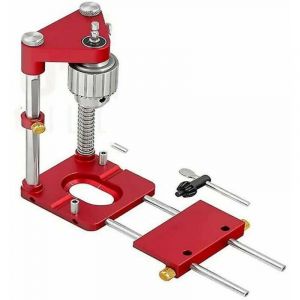 Pour une perceuse Outils de localisation Perceuse &agrave; bois, guide de per&ccedil;age en ligne, perceuse &agrave; colonne portab automatique avec accessoires m&egrave;che