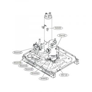 LG - Compresseur (Repère 554160)